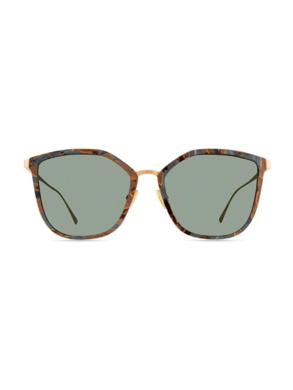 NEW DEREK LAM Marble Nicole Sunglasses 57-18